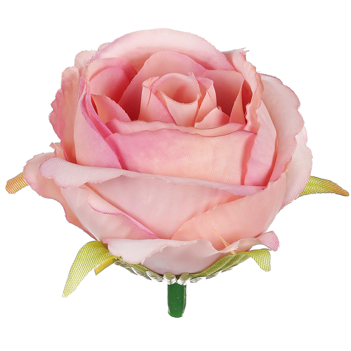 Růže, barva fialová. Květina umělá vazbová. Cena za balení 12 kusů.