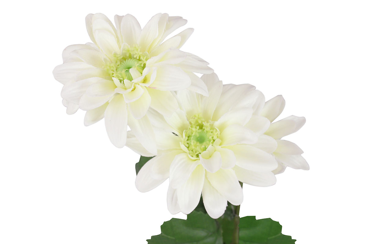 Kopretina - umělá květina, barva bílá.