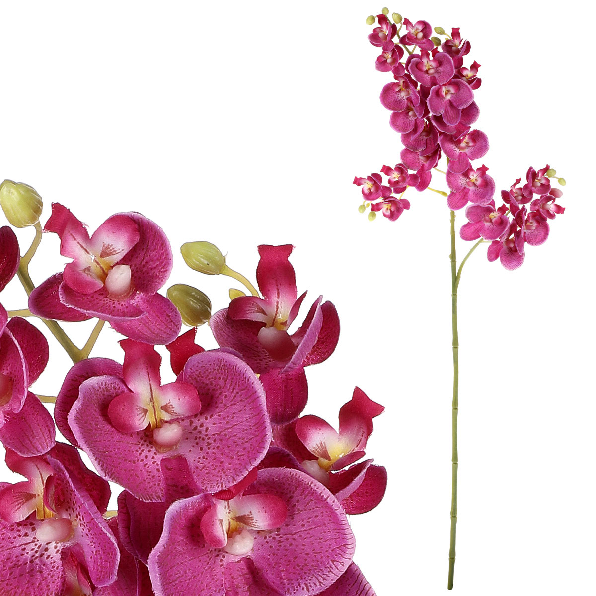 Orchidej, barva fialová, květina umělá