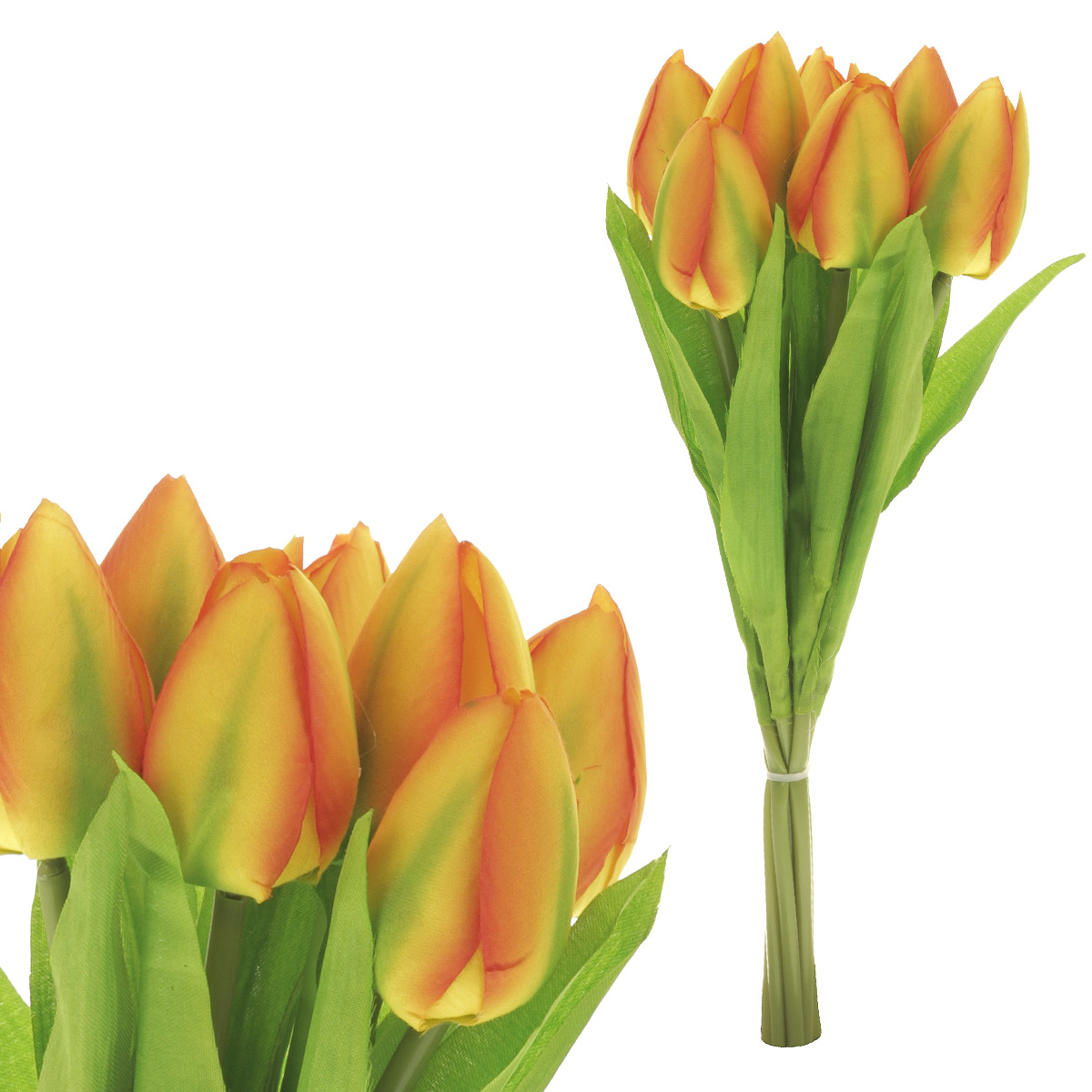 Puget tulipánů, 7 květů, barva žlutá.