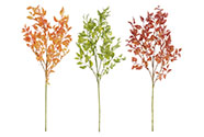 Větev, mix 3 podzimních barev.