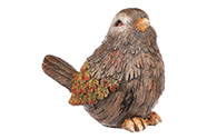 Ptáček, dekorace z polyresinu