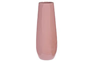 Váza keramická, růžová perleť