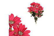 Kapská kopretina - umělá kytice, barva tmavě růžová.