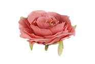 Růže, barva staro-růžová. Květina umělá vazbová. Cena za balení 12 kusů.