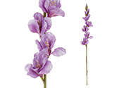 Gladiola, barva fialová.Květina umělá.