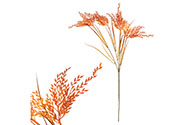 Trs rýžové trávy, barva oranžová