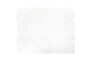 Ubrus - stříbrný vánoční vzor, 100% polyester, 130 x 160 cm.