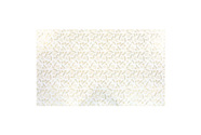 Ubrus - zlatý vánoční vzor, 100% polyester, 130 x 220 cm.