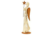 Andělíček, dřevěná vánoční dekorace