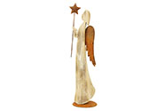 Andělíček, dřevěná vánoční dekorace