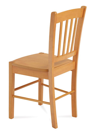 Jídelní židle celodřevěná, olše - AUC-005 OL
