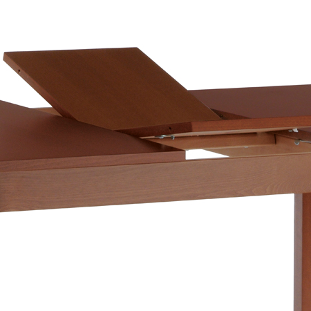 Jídelní stůl rozkládací 120+30x80 cm, barva třešeň - BT-6777 TR3