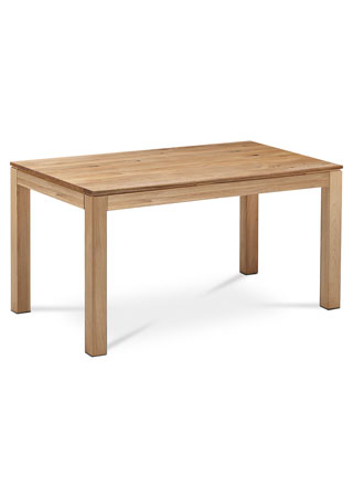 Jídelní stůl 160x90x75, masiv dub, povrchová úprava olejem, nohy 8x8 cm